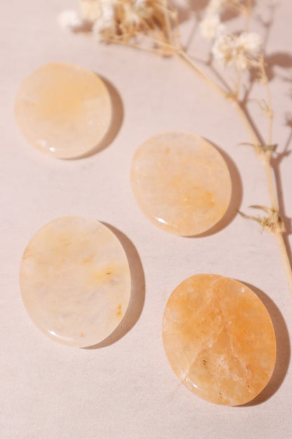 Golden Healer Quartz Worry Stones Worry stones Tali & Loz