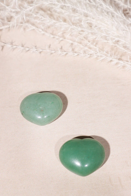 Green Aventurine Hearts Hearts Tali & Loz