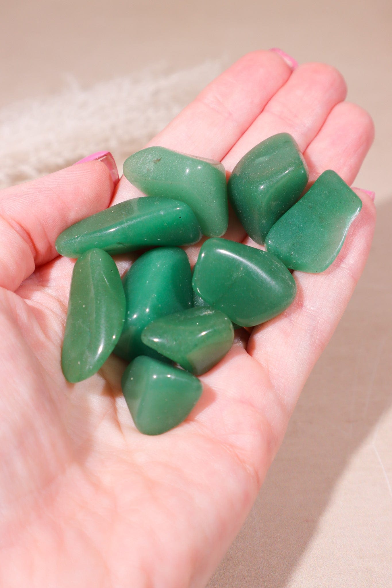 Green Aventurine Tumblestones 20-30mm Tumblestones Tali & Loz Crystals