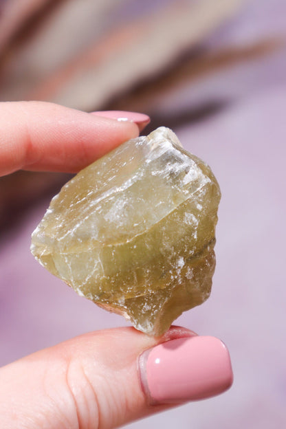 Green Calcite Rough Rough Crystals Tali & Loz