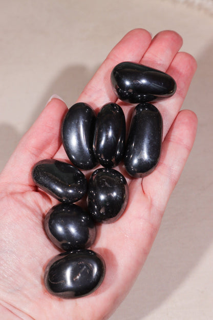 Hematite Tumblestones Large 25-35 mm Tumblestones Tali & Loz