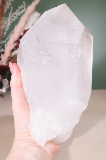 Himalayan Samadhi Quartz Point 1.9kg Clusters Tali & Loz Crystals