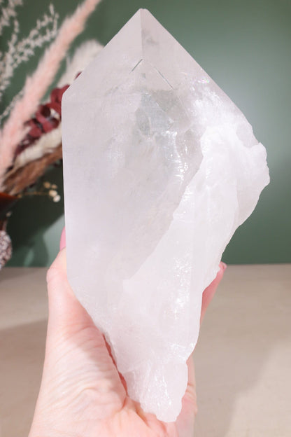 Himalayan Samadhi Quartz Point 1.9kg Clusters Tali & Loz Crystals