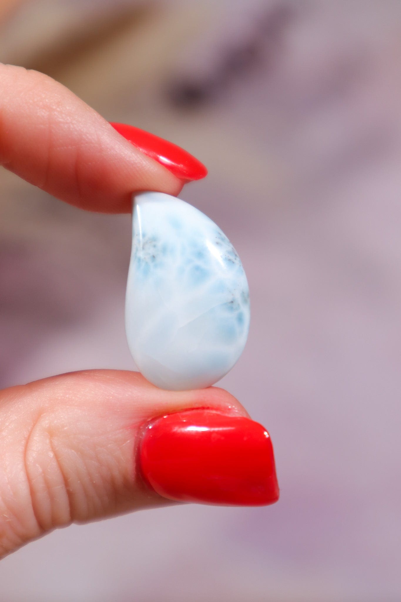 Larimar Drop 4.80gr Rocks & Fossils Tali & Loz Crystals