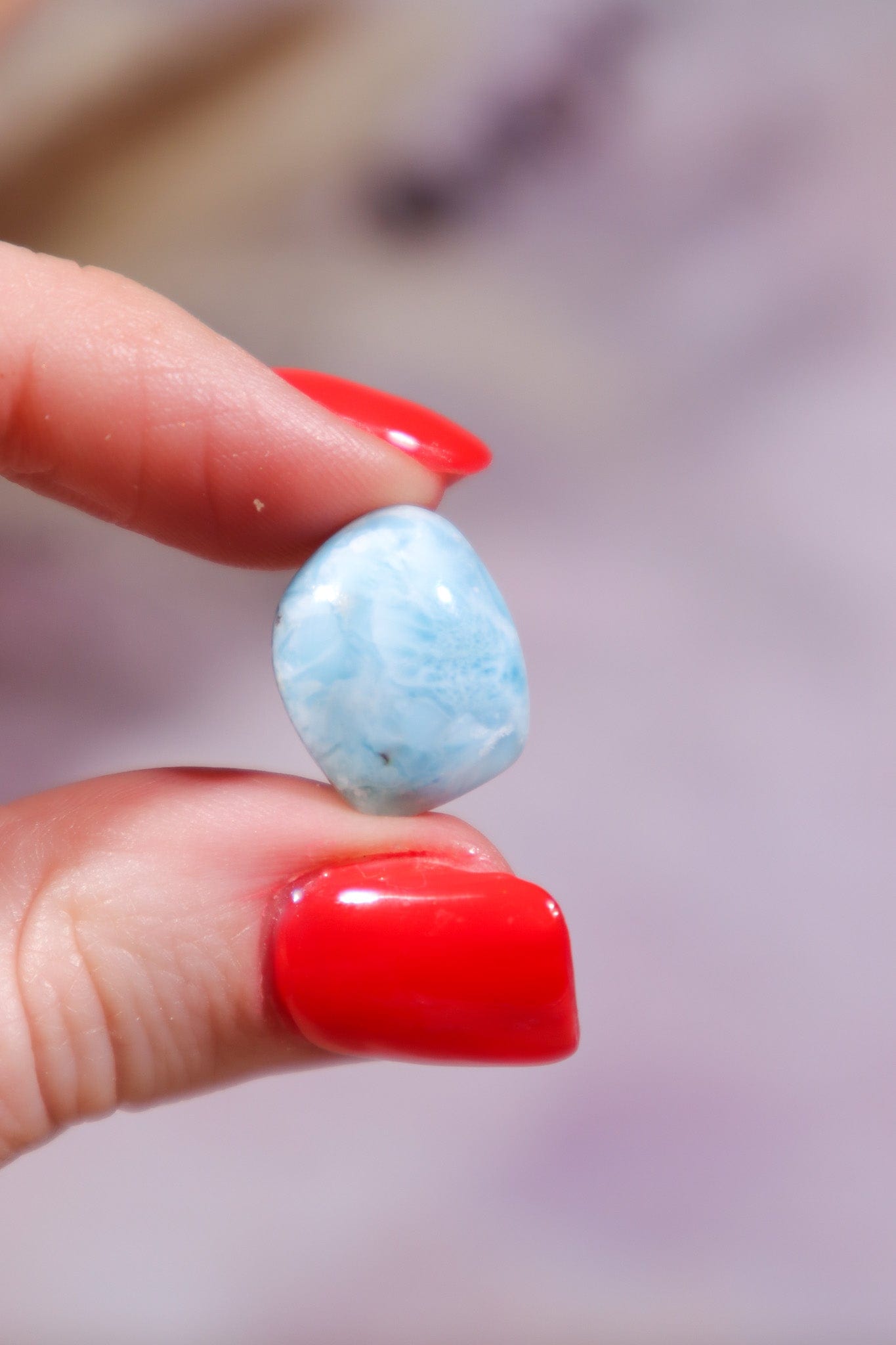 Larimar Freeform Cabochon 2.52gr Rocks & Fossils Tali & Loz Crystals