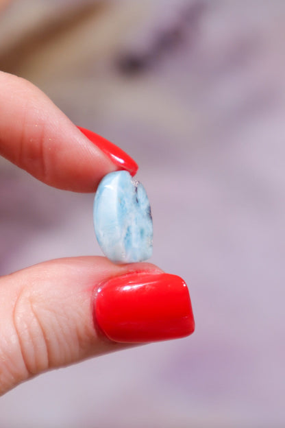 Larimar Freeform Cabochon 2.52gr Rocks & Fossils Tali & Loz Crystals