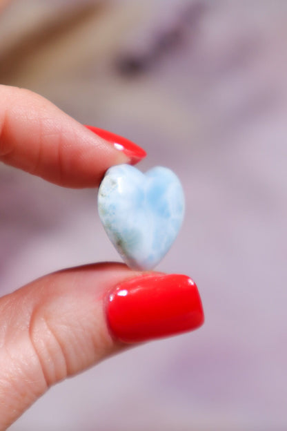 Larimar Heart 4.75gr Rocks & Fossils Tali & Loz Crystals