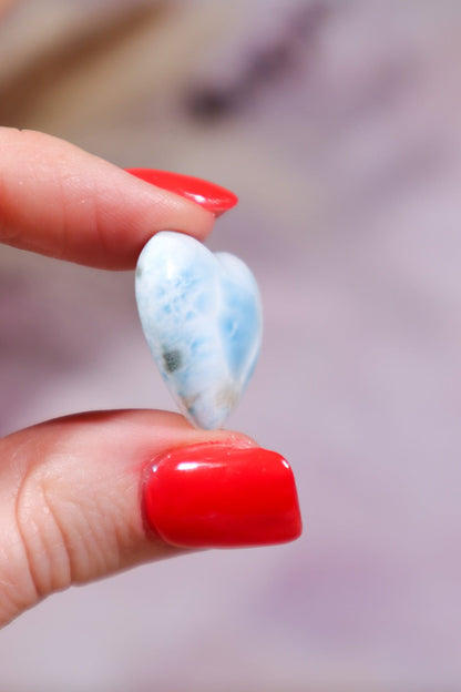 Larimar Heart 5.90gr Rocks & Fossils Tali & Loz Crystals