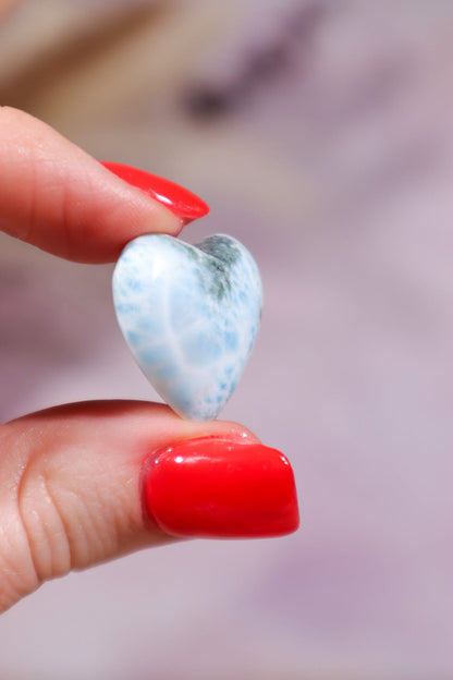 Larimar Heart 5.90gr Rocks & Fossils Tali & Loz Crystals