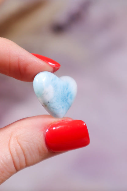 Larimar Heart 5gr Rocks & Fossils Tali & Loz Crystals