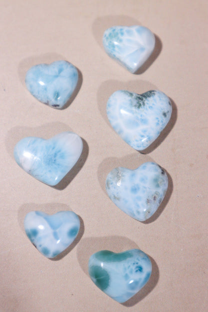 Larimar Heart 5gr Rocks & Fossils Tali & Loz Crystals