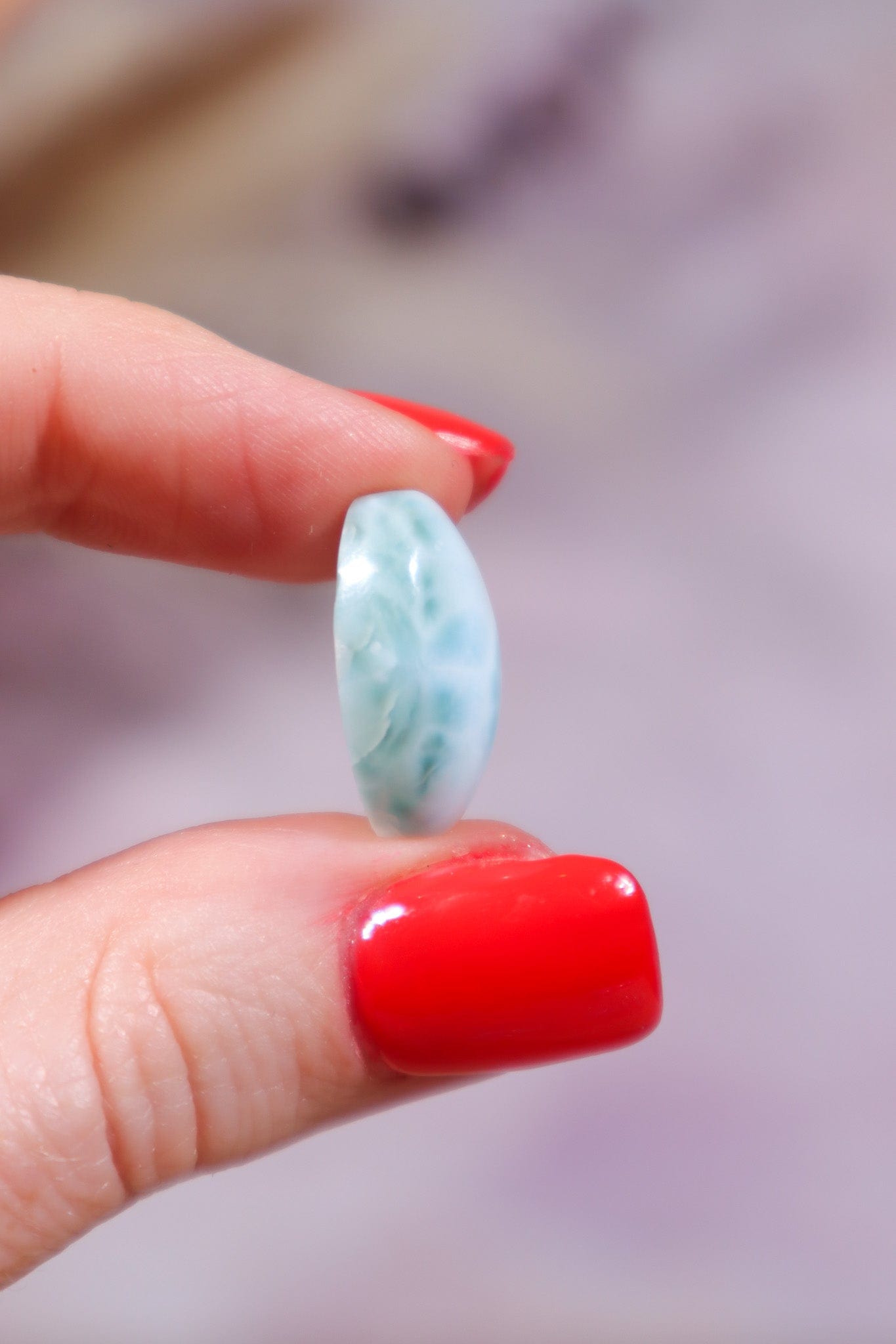 Larimar Oval Cabochon 2.77gr Rocks & Fossils Tali & Loz Crystals