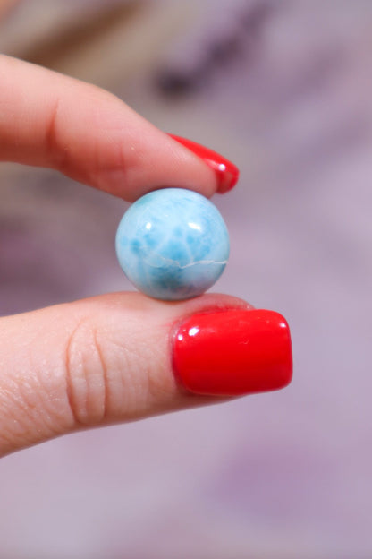 Larimar Spheres 1.5cm Rocks & Fossils Tali & Loz Crystals