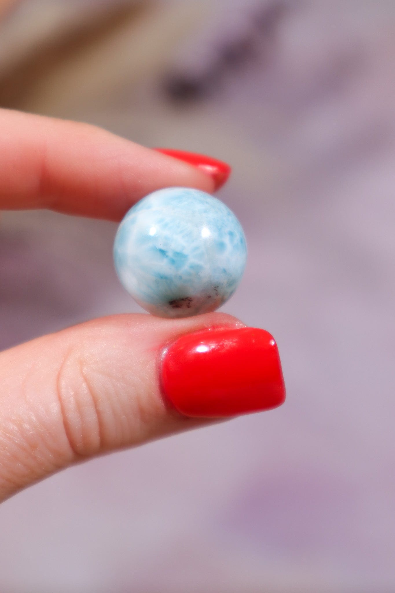 Larimar Spheres 1.7-1.8cm Rocks & Fossils Tali & Loz Crystals