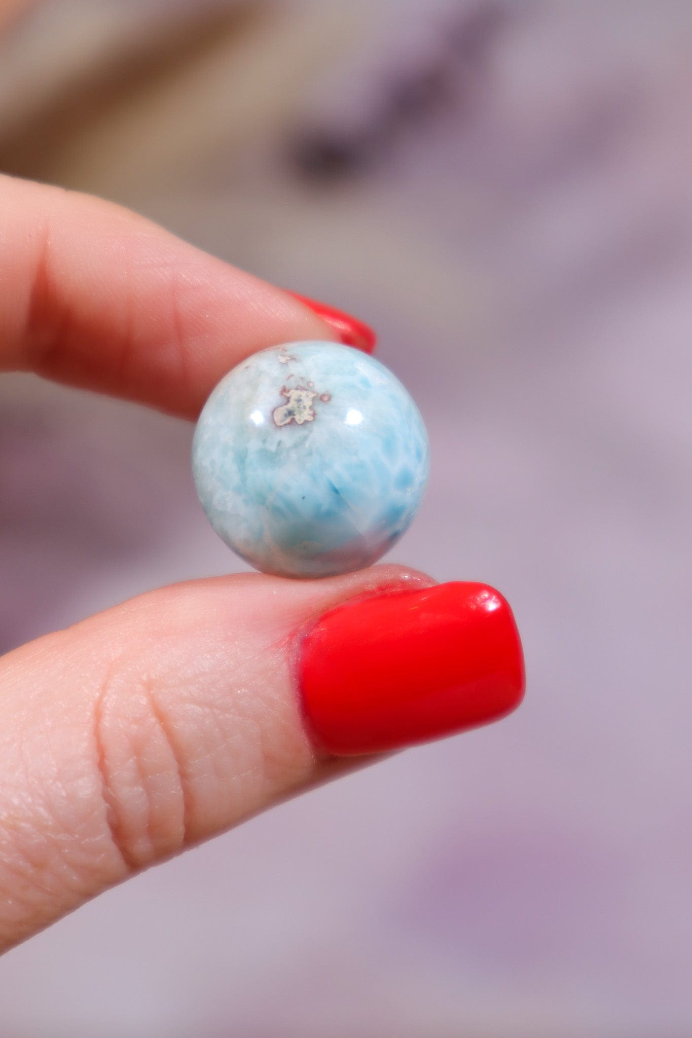 Larimar Spheres 1.7-1.8cm Rocks & Fossils Tali & Loz Crystals