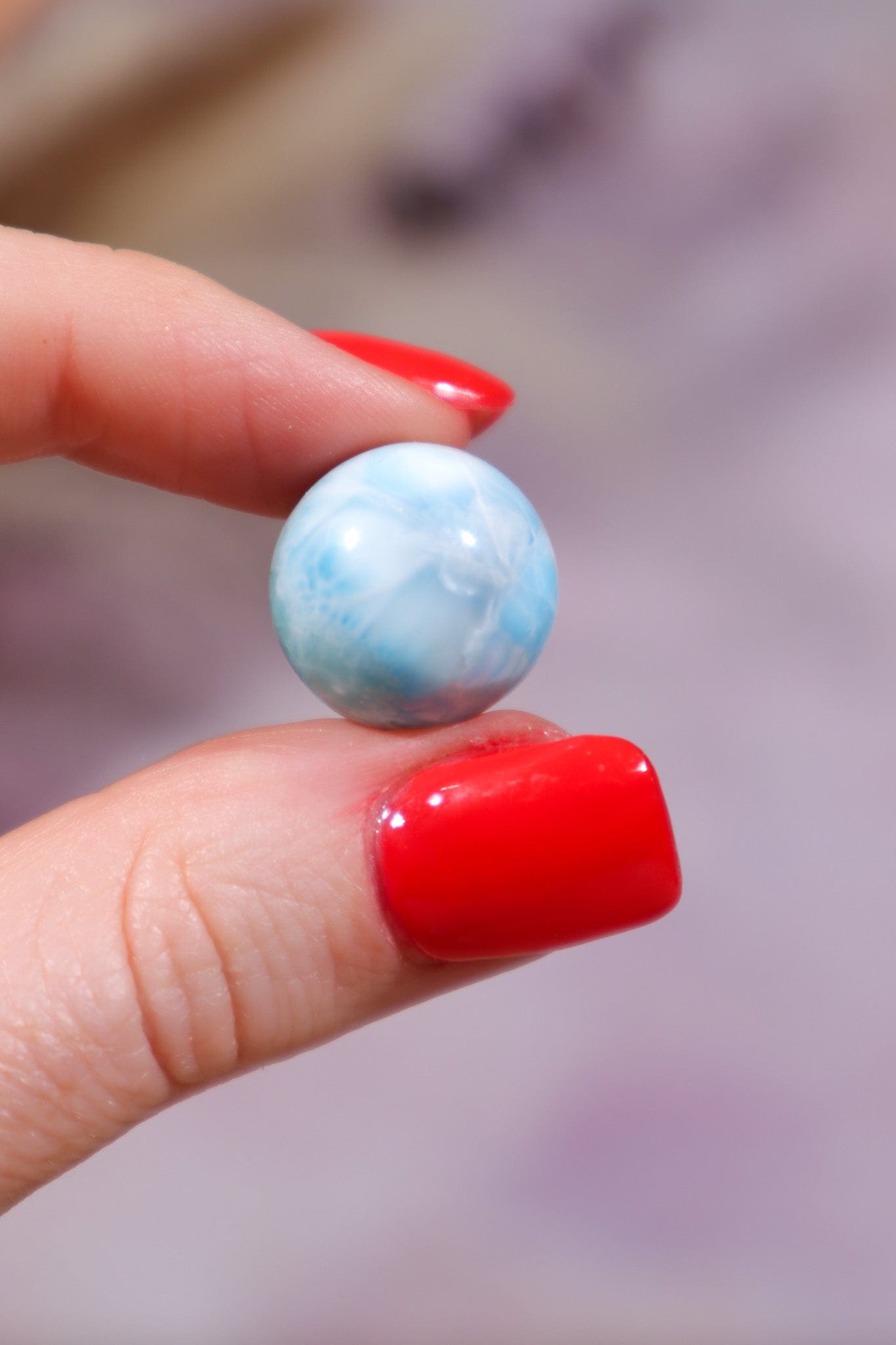 Larimar Spheres 1.7-1.8cm Rocks & Fossils Tali & Loz Crystals