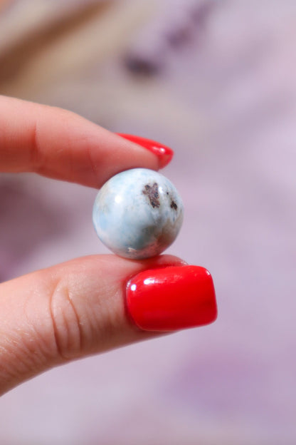 Larimar Spheres 1.7-1.8cm Rocks & Fossils Tali & Loz Crystals