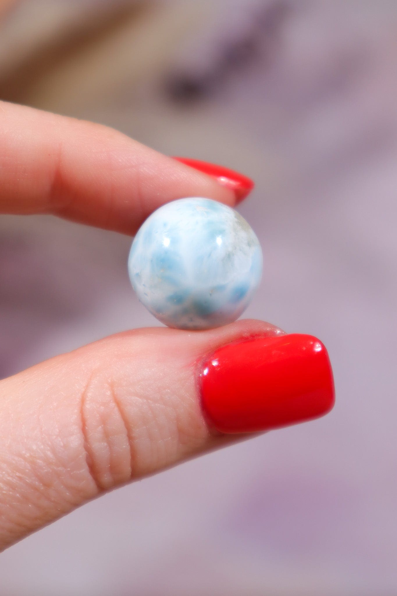 Larimar Spheres 1.7-1.8cm Rocks & Fossils Tali & Loz Crystals