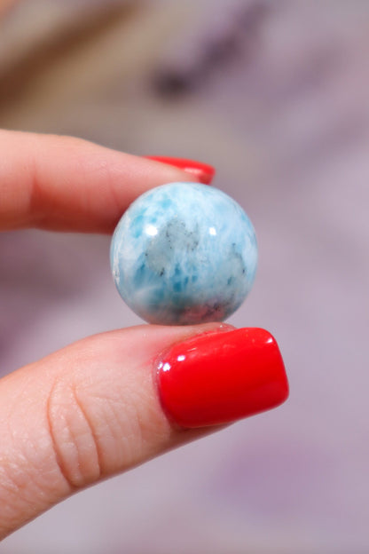 Larimar Spheres 2cm Rocks & Fossils Tali & Loz Crystals