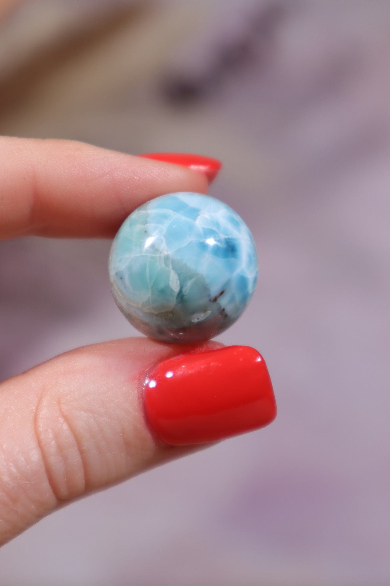 Larimar Spheres 2cm Rocks & Fossils Tali & Loz Crystals