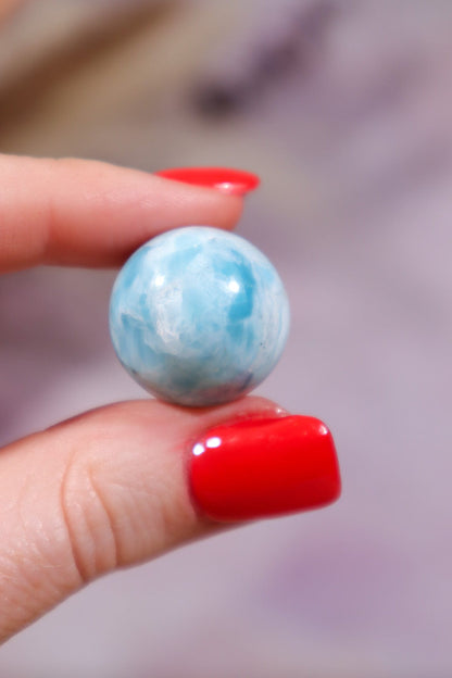 Larimar Spheres 2cm Rocks & Fossils Tali & Loz Crystals