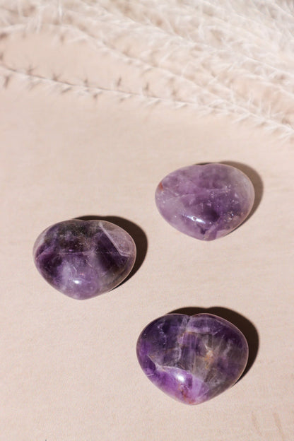 Lepidolite Hearts Hearts Tali & Loz