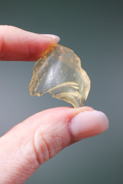 Libyan Desert Glass Tektite 3.19gr AAA-Grade Tektites Tali & Loz Crystals