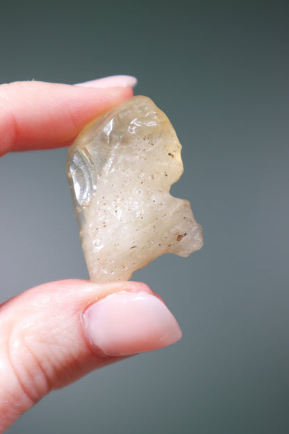 Libyan Desert Glass Tektite 7.54gr A-Grade Tektites Tali & Loz Crystals