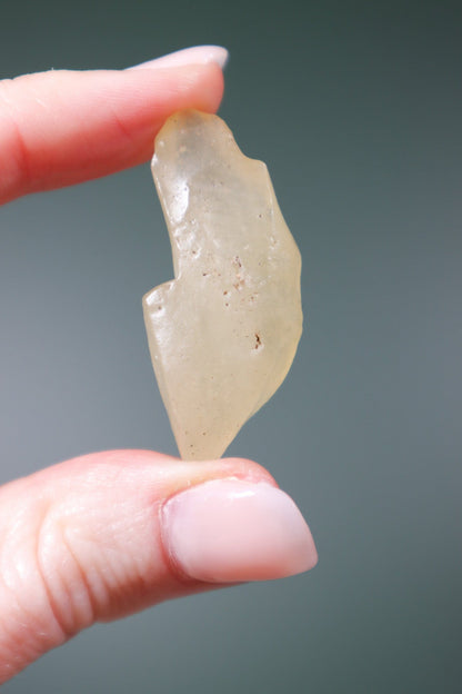 Libyan Desert Glass Tektite 7.77gr A-Grade Tektites Tali & Loz Crystals