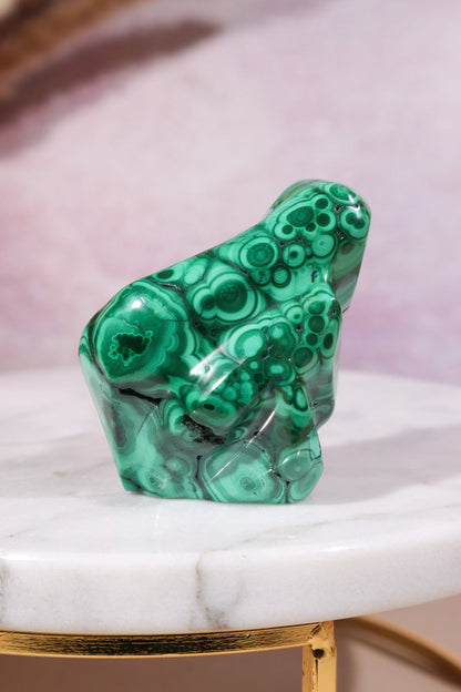 Malachite Mini Statue 103g Freeforms Tali & Loz