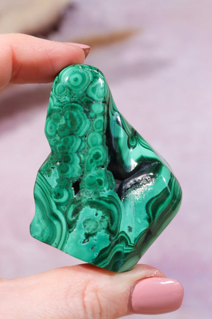 Malachite Mini Statue 103g Freeforms Tali & Loz