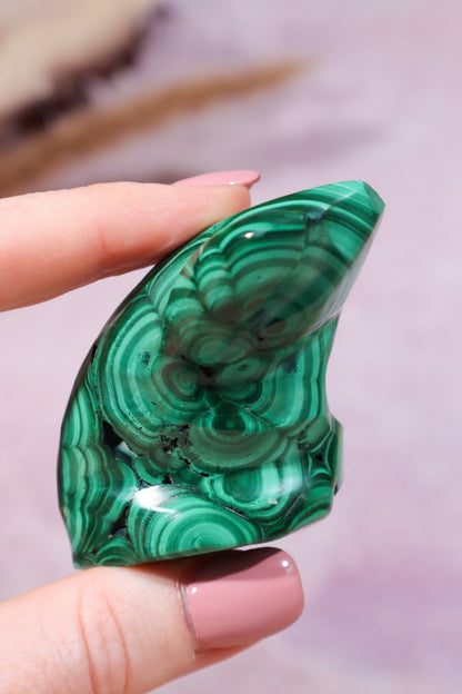 Malachite Mini Statue 105g Freeforms Tali & Loz