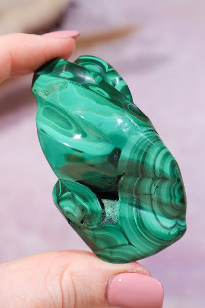 Malachite Mini Statue 105g Freeforms Tali & Loz