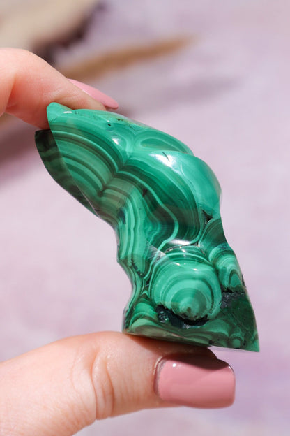 Malachite Mini Statue 105g Freeforms Tali & Loz