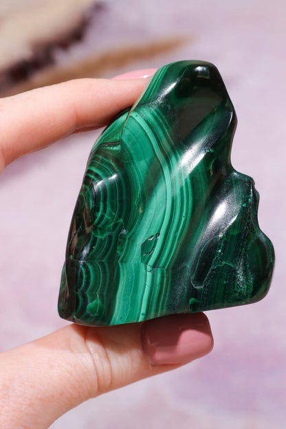 Malachite Mini Statue 170g Freeforms Tali & Loz