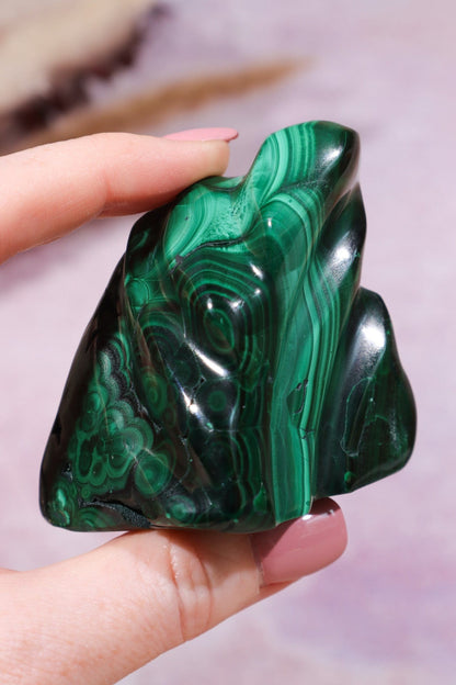 Malachite Mini Statue 170g Freeforms Tali & Loz