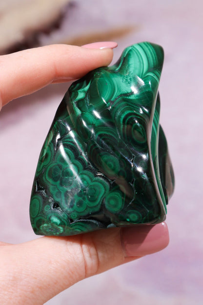 Malachite Mini Statue 170g Freeforms Tali & Loz