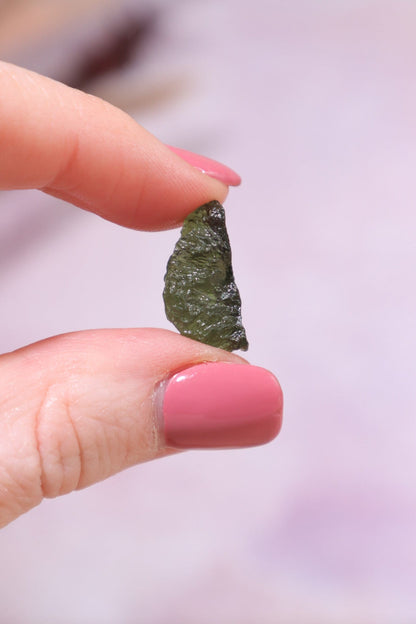 Moldavite Tektite 1.25gr Tektites Tali & Loz Crystals