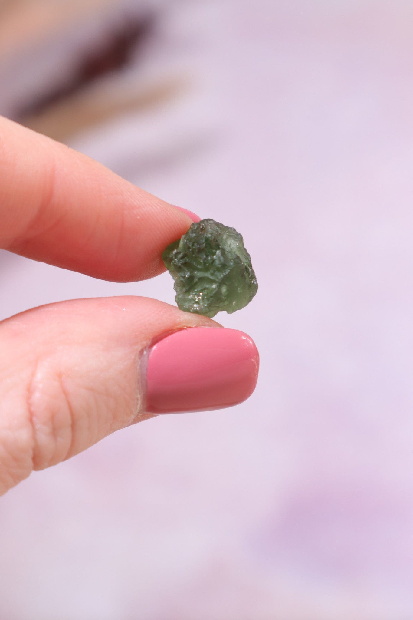 Moldavite Tektite 1.26gr Tektites Tali & Loz Crystals