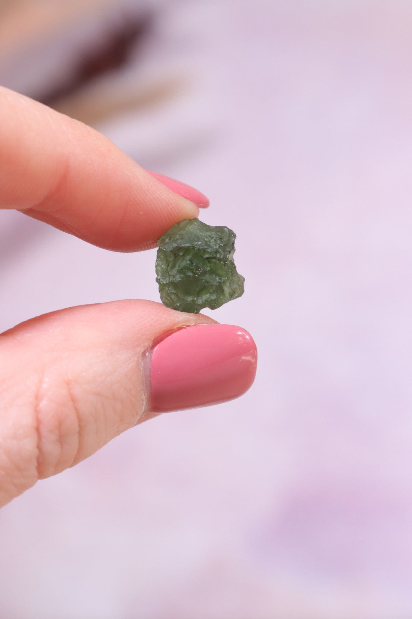 Moldavite Tektite 1.26gr Tektites Tali & Loz Crystals