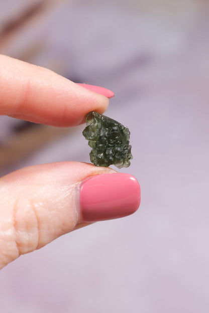 Moldavite Tektite 1.27gr Tektites Tali & Loz Crystals