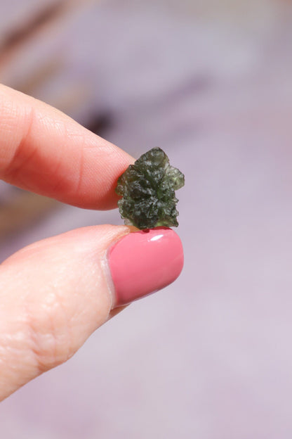 Moldavite Tektite 1.27gr Tektites Tali & Loz Crystals