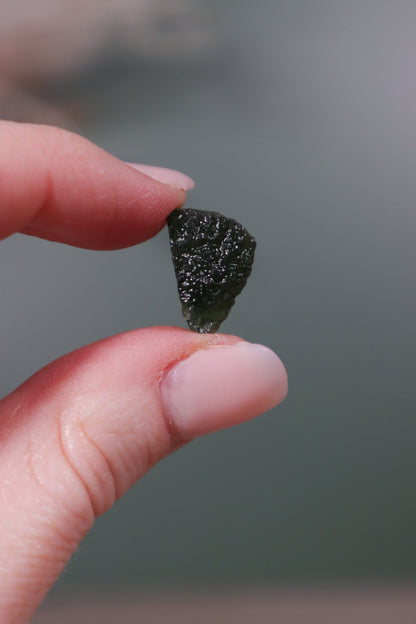 Moldavite Tektite 1.60gr Tektites Tali & Loz Crystals