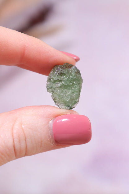 Moldavite Tektite 1.70gr Tektites Tali & Loz Crystals