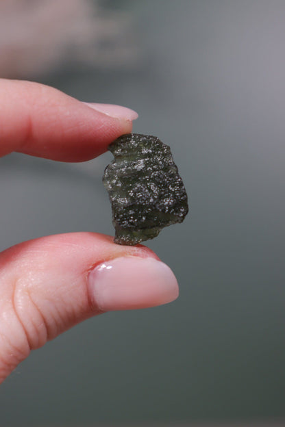 Moldavite Tektite 1.75gr Tektites Tali & Loz Crystals