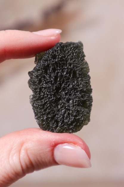 Moldavite Tektite 15.37gr Tektites Tali & Loz Crystals