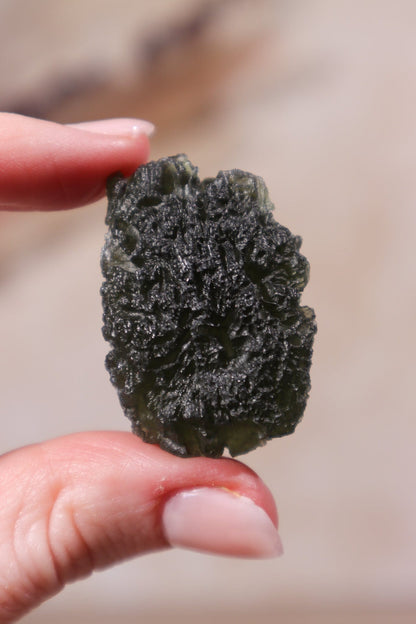 Moldavite Tektite 15.37gr Tektites Tali & Loz Crystals