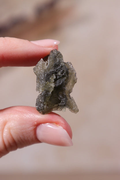 Moldavite Tektite 2.88gr Tektites Tali & Loz Crystals