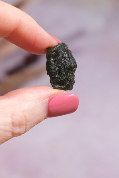 Moldavite Tektite 3.45gr Tektites Tali & Loz Crystals