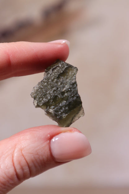 Moldavite Tektite 3.64gr Tektites Tali & Loz Crystals